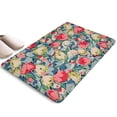 thumbnail image 1 of Pioneer Flower Floral Print Flannel Non Slip Door Rugs,Washable Door Mats Indoor,Decorative Door Mats,Dirt-Resistant and Absorbent Doormat for Entrance,Bedroom,Kitchen,Bathroom,31.5"x17", 1 of 4