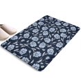 thumbnail image 1 of Pioneer Flower Floral Print Flannel Non Slip Door Rugs,Washable Door Mats Indoor,Decorative Door Mats,Dirt-Resistant and Absorbent Doormat for Entrance,Bedroom,Kitchen,Bathroom,31.5"x17", 1 of 4