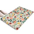 thumbnail image 1 of Pioneer Flower Floral Print Flannel Non Slip Door Rugs,Washable Door Mats Indoor,Decorative Door Mats,Dirt-Resistant and Absorbent Doormat for Entrance,Bedroom,Kitchen,Bathroom,31.5"x17", 1 of 4