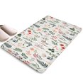 thumbnail image 1 of Pioneer Flower Floral Print Flannel Non Slip Door Rugs,Washable Door Mats Indoor,Decorative Door Mats,Dirt-Resistant and Absorbent Doormat for Entrance,Bedroom,Kitchen,Bathroom,23.5"x16", 1 of 5