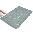 thumbnail image 1 of Pioneer Flower Floral Print Flannel Non Slip Door Rugs,Washable Door Mats Indoor,Decorative Door Mats,Dirt-Resistant and Absorbent Doormat for Entrance,Bedroom,Kitchen,Bathroom,23.5"x16", 1 of 5