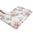 thumbnail image 1 of Pioneer Flower Floral Print Flannel Non Slip Door Rugs,Washable Door Mats Indoor,Decorative Door Mats,Dirt-Resistant and Absorbent Doormat for Entrance,Bedroom,Kitchen,Bathroom,23.5"x16", 1 of 5