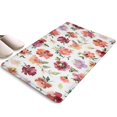thumbnail image 1 of Pioneer Flower Floral Print Flannel Non Slip Door Rugs,Washable Door Mats Indoor,Decorative Door Mats,Dirt-Resistant and Absorbent Doormat for Entrance,Bedroom,Kitchen,Bathroom,23.5"x16", 1 of 5