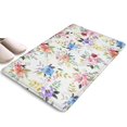 thumbnail image 1 of Pioneer Flower Floral Print Flannel Non Slip Door Rugs,Washable Door Mats Indoor,Decorative Door Mats,Dirt-Resistant and Absorbent Doormat for Entrance,Bedroom,Kitchen,Bathroom,31.5"x17", 1 of 4