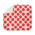 thumbnail image 1 of Pioneer Flower Floral Print Pattern 1 Pack Kitchen Dish Drying Mat, Ultra Absorbent Microfiber Dish Drainer Mat, 16"x18", 1 of 5