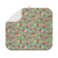 thumbnail image 1 of Pioneer Flower Floral Print Pattern 1 Pack Kitchen Dish Drying Mat, Ultra Absorbent Microfiber Dish Drainer Mat, 16"x18", 1 of 6