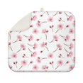 thumbnail image 1 of Pioneer Flower Floral Print Pattern 1 Pack Kitchen Dish Drying Mat, Ultra Absorbent Microfiber Dish Drainer Mat, 16"x18", 1 of 5