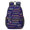 thumbnail image 1 of Pioneer Flower Floral Print Pattern 17" School Backpacks for Teens,Waterproof Oxford Fabric,S-Shape Padded Straps for School,Travel,Hiking,Camping, 1 of 5
