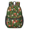 thumbnail image 1 of Pioneer Flower Floral Print Pattern 17" School Backpacks for Teens,Waterproof Oxford Fabric,S-Shape Padded Straps for School,Travel,Hiking,Camping, 1 of 5