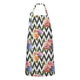 thumbnail image 1 of Pioneer Flower Floral Print Pattern Apron-Garden Aprons for Women with Pockets-Cotton Linen Waterproof Kitchen Cooking Gardening Aprons Adjustable for Kitchen,Cooking,BBQ and Salon 33x27 Inch, 1 of 7