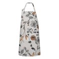 thumbnail image 1 of Pioneer Flower Floral Print Pattern Apron-Garden Aprons for Women with Pockets-Cotton Linen Waterproof Kitchen Cooking Gardening Aprons Adjustable for Kitchen,Cooking,BBQ and Salon 33x27 Inch, 1 of 7