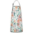 thumbnail image 1 of Pioneer Flower Floral Print Pattern Apron-Garden Aprons for Women with Pockets-Cotton Linen Waterproof Kitchen Cooking Gardening Aprons Adjustable for Kitchen,Cooking,BBQ and Salon 33x27 Inch, 1 of 2