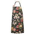 thumbnail image 1 of Pioneer Flower Floral Print Pattern Apron-Garden Aprons for Women with Pockets-Cotton Linen Waterproof Kitchen Cooking Gardening Aprons Adjustable for Kitchen,Cooking,BBQ and Salon 33x27 Inch, 1 of 7
