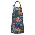 thumbnail image 1 of Pioneer Flower Floral Print Pattern Apron-Garden Aprons for Women with Pockets-Cotton Linen Waterproof Kitchen Cooking Gardening Aprons Adjustable for Kitchen,Cooking,BBQ and Salon 33x27 Inch, 1 of 7