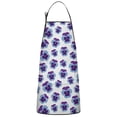 thumbnail image 1 of Pioneer Flower Floral Print Pattern Apron-Garden Aprons for Women with Pockets-Cotton Linen Waterproof Kitchen Cooking Gardening Aprons Adjustable for Kitchen,Cooking,BBQ and Salon 33x27 Inch, 1 of 3