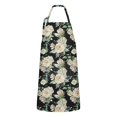 thumbnail image 1 of Pioneer Flower Floral Print Pattern Apron-Garden Aprons for Women with Pockets-Cotton Linen Waterproof Kitchen Cooking Gardening Aprons Adjustable for Kitchen,Cooking,BBQ and Salon 33x27 Inch, 1 of 7