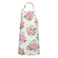 thumbnail image 1 of Pioneer Flower Floral Print Pattern Apron-Garden Aprons for Women with Pockets-Cotton Linen Waterproof Kitchen Cooking Gardening Aprons Adjustable for Kitchen,Cooking,BBQ and Salon 33x27 Inch, 1 of 7