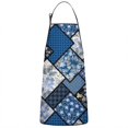 thumbnail image 1 of Pioneer Flower Floral Print Pattern Apron-Garden Aprons for Women with Pockets-Cotton Linen Waterproof Kitchen Cooking Gardening Aprons Adjustable for Kitchen,Cooking,BBQ and Salon 33x27 Inch, 1 of 7