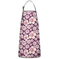 thumbnail image 1 of Pioneer Flower Floral Print Pattern Apron-Garden Aprons for Women with Pockets-Cotton Linen Waterproof Kitchen Cooking Gardening Aprons Adjustable for Kitchen,Cooking,BBQ and Salon 33x27 Inch, 1 of 4