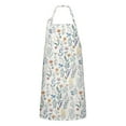 thumbnail image 1 of Pioneer Flower Floral Print Pattern Apron-Garden Aprons for Women with Pockets-Cotton Linen Waterproof Kitchen Cooking Gardening Aprons Adjustable for Kitchen,Cooking,BBQ and Salon 33x27 Inch, 1 of 7