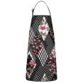 thumbnail image 1 of Pioneer Flower Floral Print Pattern Apron-Garden Aprons for Women with Pockets-Cotton Linen Waterproof Kitchen Cooking Gardening Aprons Adjustable for Kitchen,Cooking,BBQ and Salon 33x27 Inch, 1 of 7