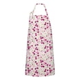thumbnail image 1 of Pioneer Flower Floral Print Pattern Apron-Garden Aprons for Women with Pockets-Cotton Linen Waterproof Kitchen Cooking Gardening Aprons Adjustable for Kitchen,Cooking,BBQ and Salon 33x27 Inch, 1 of 7