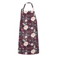 thumbnail image 1 of Pioneer Flower Floral Print Pattern Apron-Garden Aprons for Women with Pockets-Cotton Linen Waterproof Kitchen Cooking Gardening Aprons Adjustable for Kitchen,Cooking,BBQ and Salon 33x27 Inch, 1 of 7