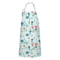 thumbnail image 1 of Pioneer Flower Floral Print Pattern Apron-Garden Aprons for Women with Pockets-Cotton Linen Waterproof Kitchen Cooking Gardening Aprons Adjustable for Kitchen,Cooking,BBQ and Salon 33x27 Inch, 1 of 7