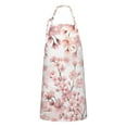 thumbnail image 1 of Pioneer Flower Floral Print Pattern Apron-Garden Aprons for Women with Pockets-Cotton Linen Waterproof Kitchen Cooking Gardening Aprons Adjustable for Kitchen,Cooking,BBQ and Salon 33x27 Inch, 1 of 7