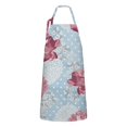 thumbnail image 1 of Pioneer Flower Floral Print Pattern Apron-Garden Aprons for Women with Pockets-Cotton Linen Waterproof Kitchen Cooking Gardening Aprons Adjustable for Kitchen,Cooking,BBQ and Salon 33x27 Inch, 1 of 7