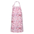 thumbnail image 1 of Pioneer Flower Floral Print Pattern Apron-Garden Aprons for Women with Pockets-Cotton Linen Waterproof Kitchen Cooking Gardening Aprons Adjustable for Kitchen,Cooking,BBQ and Salon 33x27 Inch, 1 of 7