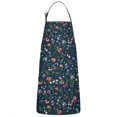 thumbnail image 1 of Pioneer Flower Floral Print Pattern Apron-Garden Aprons for Women with Pockets-Cotton Linen Waterproof Kitchen Cooking Gardening Aprons Adjustable for Kitchen,Cooking,BBQ and Salon 33x27 Inch, 1 of 7