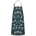 thumbnail image 1 of Pioneer Flower Floral Print Pattern Apron-Garden Aprons for Women with Pockets-Cotton Linen Waterproof Kitchen Cooking Gardening Aprons Adjustable for Kitchen,Cooking,BBQ and Salon 33x27 Inch, 1 of 7