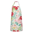 thumbnail image 1 of Pioneer Flower Floral Print Pattern Apron-Garden Aprons for Women with Pockets-Cotton Linen Waterproof Kitchen Cooking Gardening Aprons Adjustable for Kitchen,Cooking,BBQ and Salon 33x27 Inch, 1 of 7