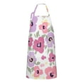 thumbnail image 1 of Pioneer Flower Floral Print Pattern Apron-Garden Aprons for Women with Pockets-Cotton Linen Waterproof Kitchen Cooking Gardening Aprons Adjustable for Kitchen,Cooking,BBQ and Salon 33x27 Inch, 1 of 7