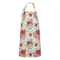 thumbnail image 1 of Pioneer Flower Floral Print Pattern Apron-Garden Aprons for Women with Pockets-Cotton Linen Waterproof Kitchen Cooking Gardening Aprons Adjustable for Kitchen,Cooking,BBQ and Salon 33x27 Inch, 1 of 7