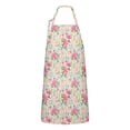 thumbnail image 1 of Pioneer Flower Floral Print Pattern Apron-Garden Aprons for Women with Pockets-Cotton Linen Waterproof Kitchen Cooking Gardening Aprons Adjustable for Kitchen,Cooking,BBQ and Salon 33x27 Inch, 1 of 7