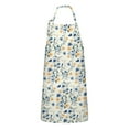 thumbnail image 1 of Pioneer Flower Floral Print Pattern Apron-Garden Aprons for Women with Pockets-Cotton Linen Waterproof Kitchen Cooking Gardening Aprons Adjustable for Kitchen,Cooking,BBQ and Salon 33x27 Inch, 1 of 7