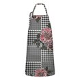 thumbnail image 1 of Pioneer Flower Floral Print Pattern Apron-Garden Aprons for Women with Pockets-Cotton Linen Waterproof Kitchen Cooking Gardening Aprons Adjustable for Kitchen,Cooking,BBQ and Salon 33x27 Inch, 1 of 7