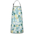thumbnail image 1 of Pioneer Flower Floral Print Pattern Apron-Garden Aprons for Women with Pockets-Cotton Linen Waterproof Kitchen Cooking Gardening Aprons Adjustable for Kitchen,Cooking,BBQ and Salon 33x27 Inch, 1 of 3