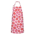 thumbnail image 1 of Pioneer Flower Floral Print Pattern Apron-Garden Aprons for Women with Pockets-Cotton Linen Waterproof Kitchen Cooking Gardening Aprons Adjustable for Kitchen,Cooking,BBQ and Salon 33x27 Inch, 1 of 7