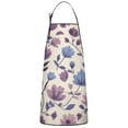 thumbnail image 1 of Pioneer Flower Floral Print Pattern Apron-Garden Aprons for Women with Pockets-Cotton Linen Waterproof Kitchen Cooking Gardening Aprons Adjustable for Kitchen,Cooking,BBQ and Salon 33x27 Inch, 1 of 7