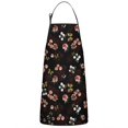 thumbnail image 1 of Pioneer Flower Floral Print Pattern Apron-Garden Aprons for Women with Pockets-Cotton Linen Waterproof Kitchen Cooking Gardening Aprons Adjustable for Kitchen,Cooking,BBQ and Salon 33x27 Inch, 1 of 7
