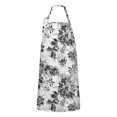 thumbnail image 1 of Pioneer Flower Floral Print Pattern Apron-Garden Aprons for Women with Pockets-Cotton Linen Waterproof Kitchen Cooking Gardening Aprons Adjustable for Kitchen,Cooking,BBQ and Salon 33x27 Inch, 1 of 7