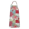 thumbnail image 1 of Pioneer Flower Floral Print Pattern Apron-Garden Aprons for Women with Pockets-Cotton Linen Waterproof Kitchen Cooking Gardening Aprons Adjustable for Kitchen,Cooking,BBQ and Salon 33x27 Inch, 1 of 7