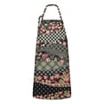 thumbnail image 1 of Pioneer Flower Floral Print Pattern Apron-Garden Aprons for Women with Pockets-Cotton Linen Waterproof Kitchen Cooking Gardening Aprons Adjustable for Kitchen,Cooking,BBQ and Salon 33x27 Inch, 1 of 7