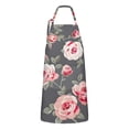 thumbnail image 1 of Pioneer Flower Floral Print Pattern Apron-Garden Aprons for Women with Pockets-Cotton Linen Waterproof Kitchen Cooking Gardening Aprons Adjustable for Kitchen,Cooking,BBQ and Salon 33x27 Inch, 1 of 7