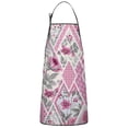 thumbnail image 1 of Pioneer Flower Floral Print Pattern Apron-Garden Aprons for Women with Pockets-Cotton Linen Waterproof Kitchen Cooking Gardening Aprons Adjustable for Kitchen,Cooking,BBQ and Salon 33x27 Inch, 1 of 7