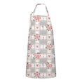 thumbnail image 1 of Pioneer Flower Floral Print Pattern Apron-Garden Aprons for Women with Pockets-Cotton Linen Waterproof Kitchen Cooking Gardening Aprons Adjustable for Kitchen,Cooking,BBQ and Salon 33x27 Inch, 1 of 7