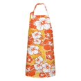 thumbnail image 1 of Pioneer Flower Floral Print Pattern Apron-Garden Aprons for Women with Pockets-Cotton Linen Waterproof Kitchen Cooking Gardening Aprons Adjustable for Kitchen,Cooking,BBQ and Salon 33x27 Inch, 1 of 7
